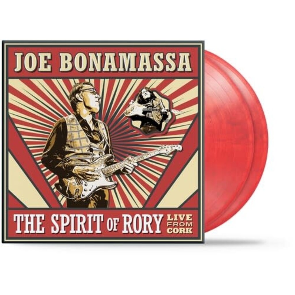 Vinyl NEW Joe Bonamassa-The Spirit of Rory Live From Cork-2xLP Red/Black Vinyl
