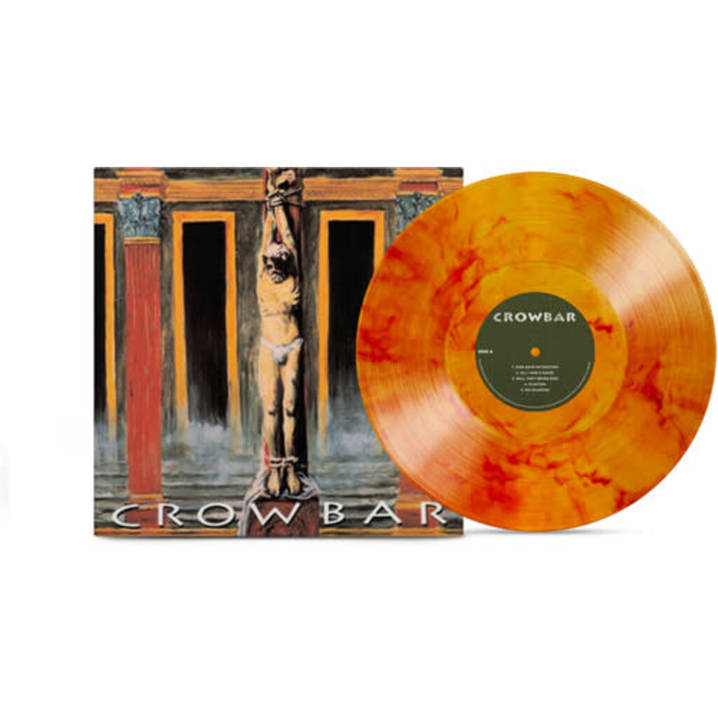 Vinyl NEW Crowbar-Crowbar-LP Orange Splatter