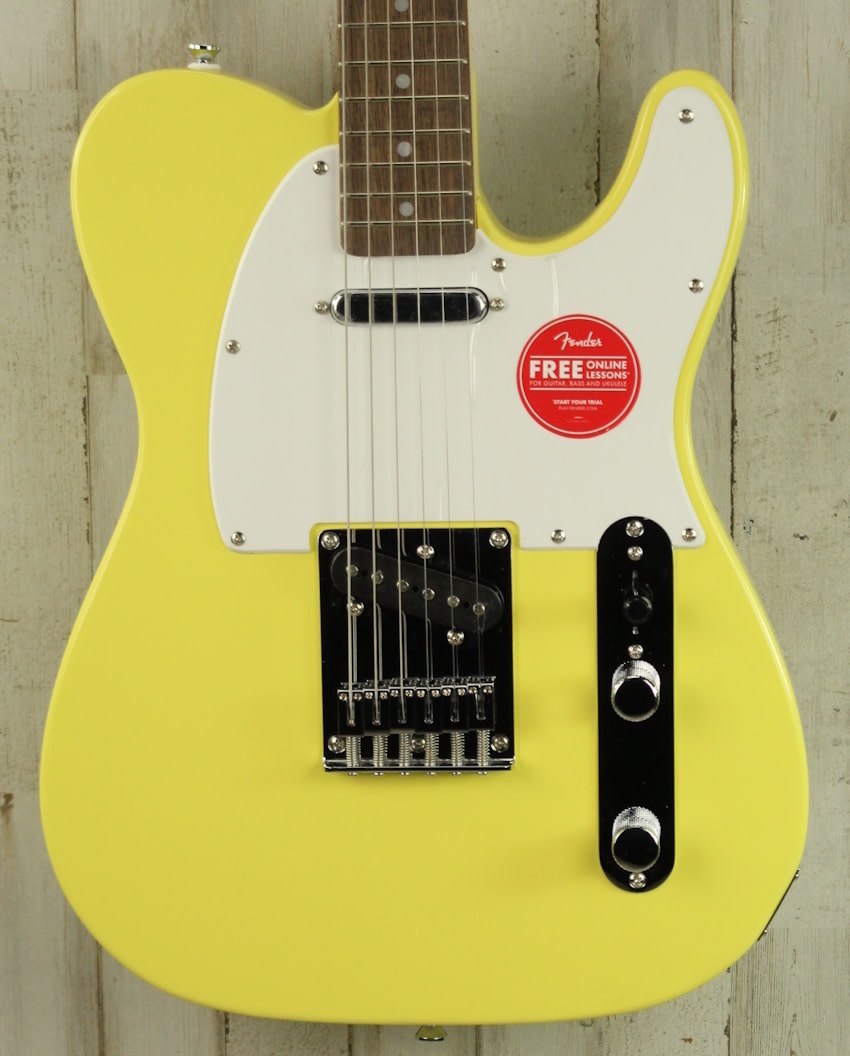 DEMO Squier Sonic Telecaster - Canary Yellow (681) - Mountain