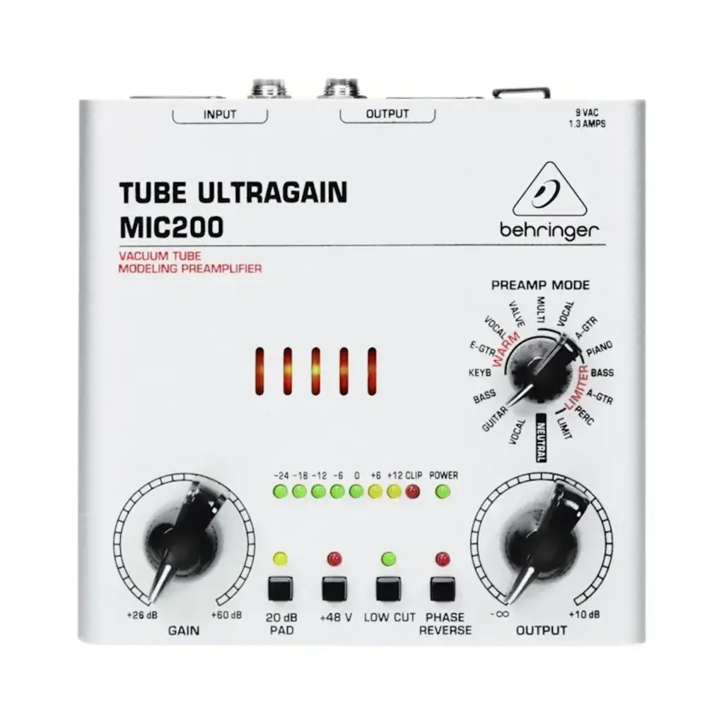 Behringer NEW OLD STOCK Behringer Tube Ultragain MIC200