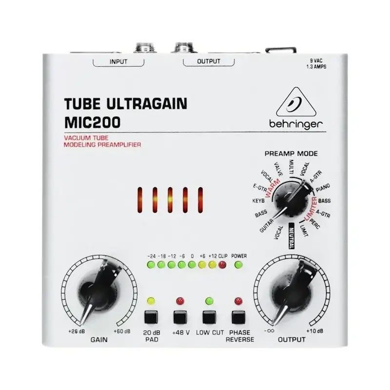 Behringer NEW OLD STOCK Behringer Tube Ultragain MIC200
