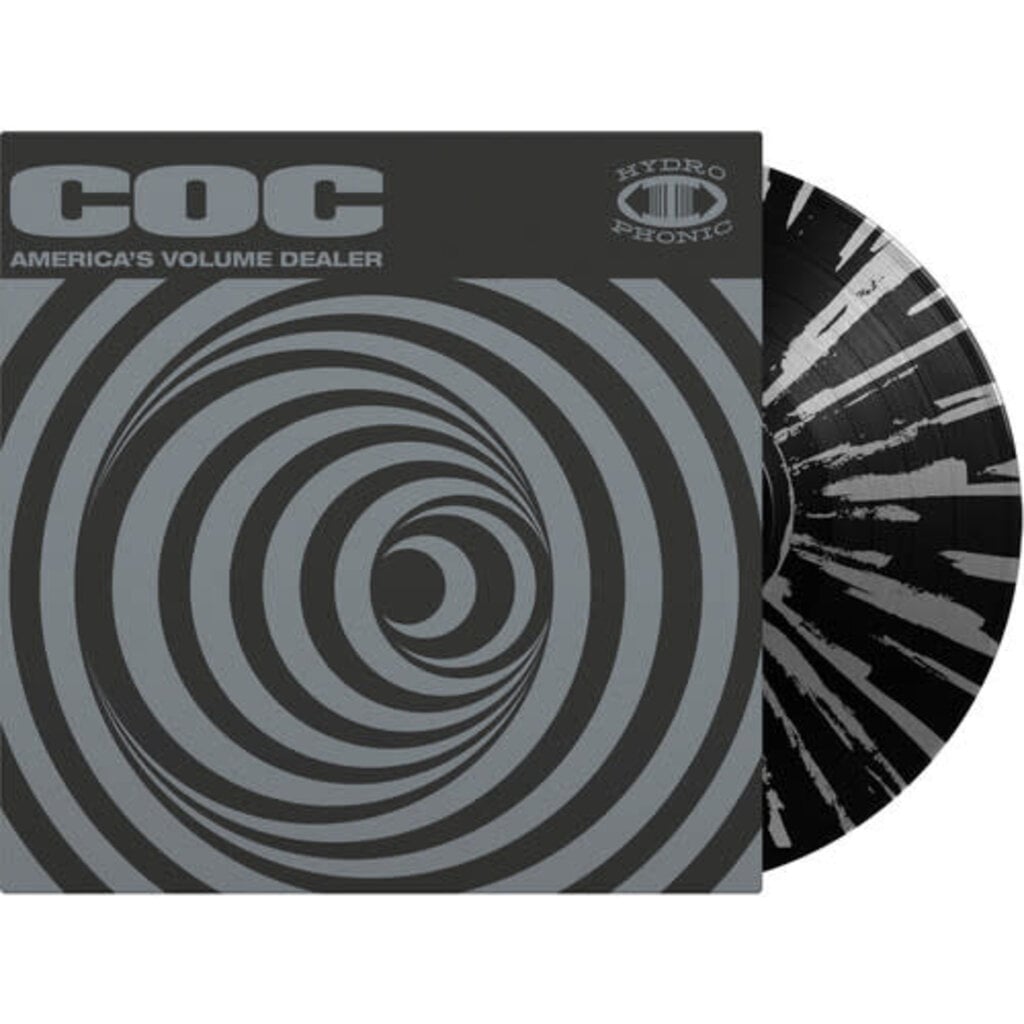 Vinyl NEW Corrosion of Conformity-America's Volume Dealer-LP Black & White Splatter Colored Vinyl with Bonus Tracks