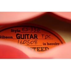 Gibson Custom DEMO Gibson Custom 1962 ES-330 Reissue - '60s Cherry VOS (508)