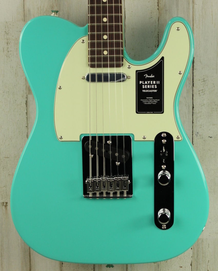 プレイテックテレキャスターミントグリーン DEMO Fender 75th Anniversary Player II Telecaster - Seafoam Green