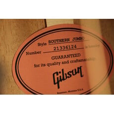 Gibson NEW Gibson Southern Jumbo Original - Vintage Sunburst (124)