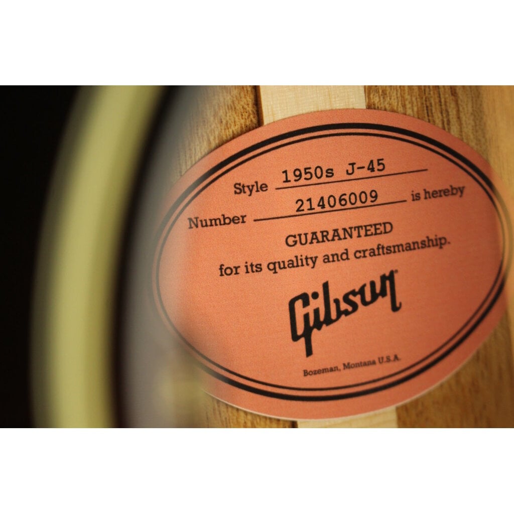 Gibson NEW Gibson '50s J-45 Original - Vintage Sunburst (009)