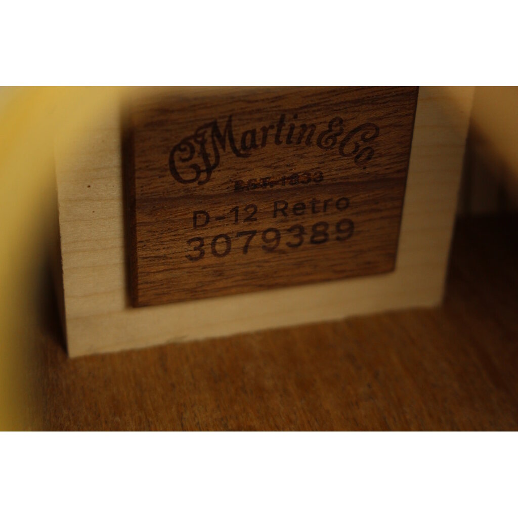 Martin DEMO Martin Road Series D-12E Retro - Natural (389)
