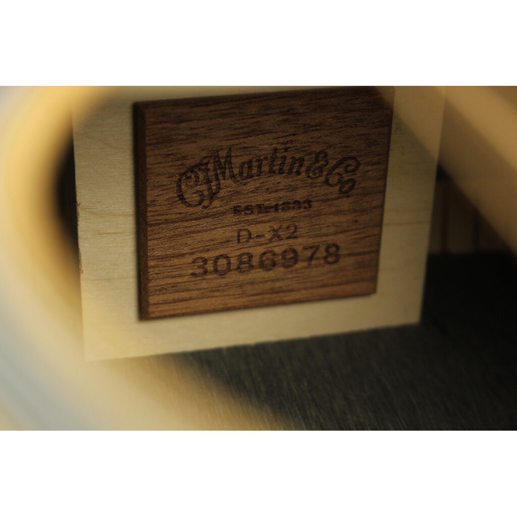 Martin DEMO Martin D-X2E 12-String - Brazilian Rosewood Pattern (978)