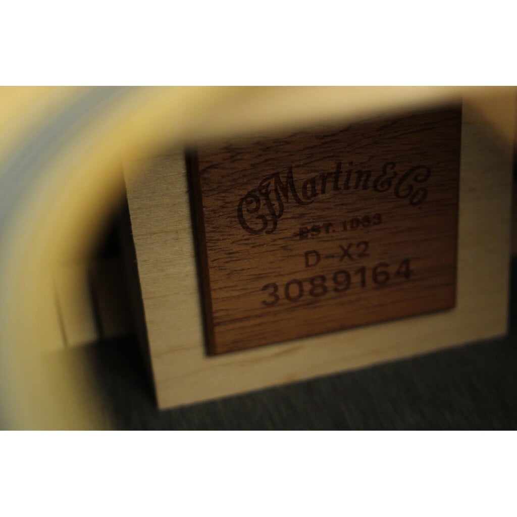 Martin DEMO Martin D-X2E - Figured Mahogany Pattern (164)
