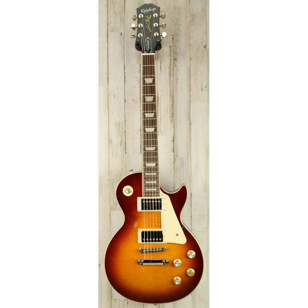 Epiphone DEMO Epiphone Les Paul Standard '60s Figured Top - Iced Tea Burst (190)