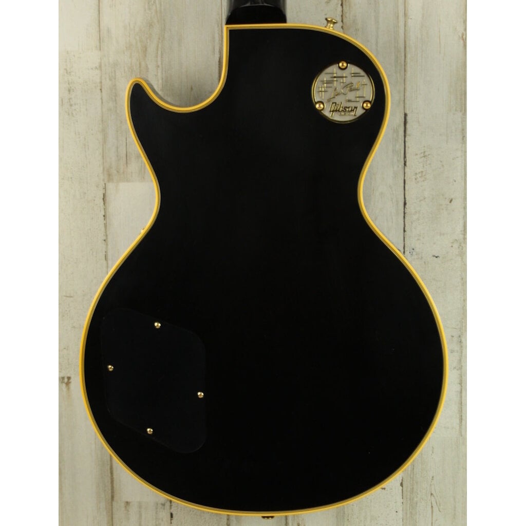 Gibson Custom DEMO Gibson Custom 1954 Les Paul Custom Staple Pickup Reissue - Ebony VOS (181)