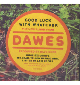 Vinyl NEW  Dawes – Good Luck With Whatever-LP, Album, Yellow Marble