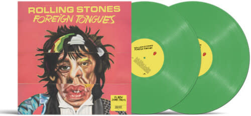 The Rolling Stones Foreign Tongues LP 緑盤 NEW Rolling Stones-Foreign Tongues-2xLP Green Vinyl - Mountain