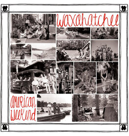 Vinyl NEW  Waxahatchee-American Weekend-LP Red/White Swirl Vinyl