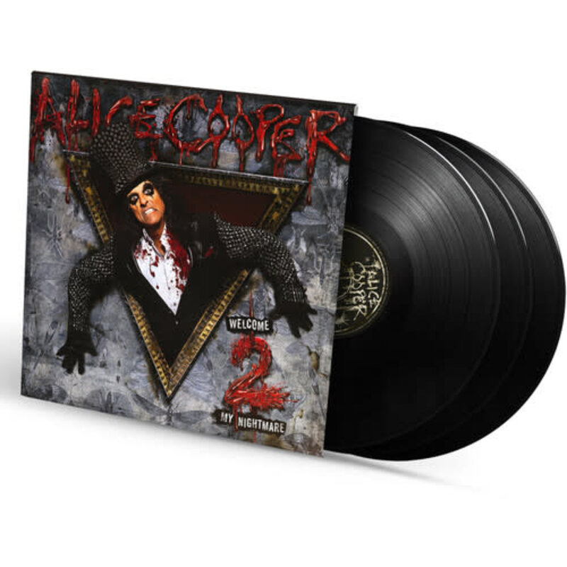 Vinyl NEW Alice Cooper-Welcome 2 My Nightmare-3xLP Black Vinyl