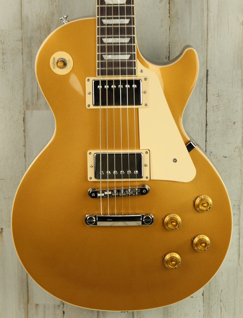 ギター Gibson Les Paul Standard 50s Gold Top DEMO Gibson Les Paul Standard '50s - Gold Top (155) - Mountain