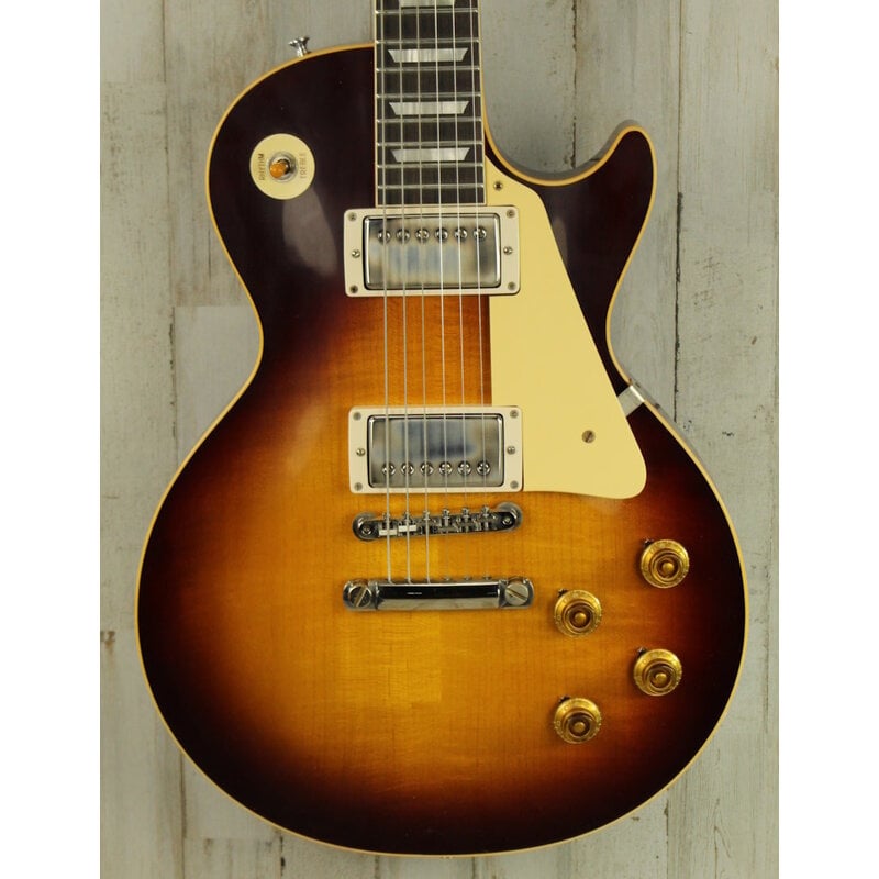 Gibson Custom DEMO Gibson Custom 1958 Les Paul Standard Reissue - Bourbon Burst VOS (565)