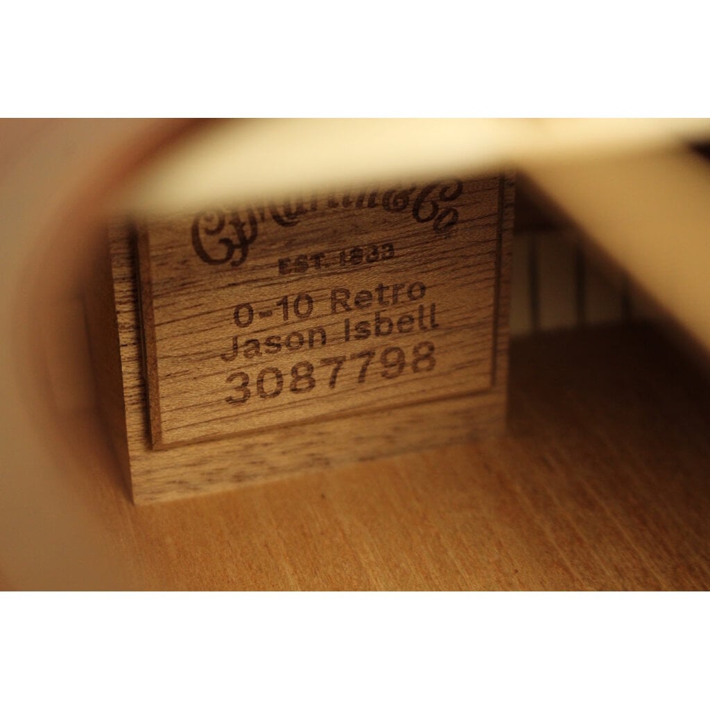 Martin NEW Martin 0-10E Retro Jason Isbell - Dark Mahogany (798)