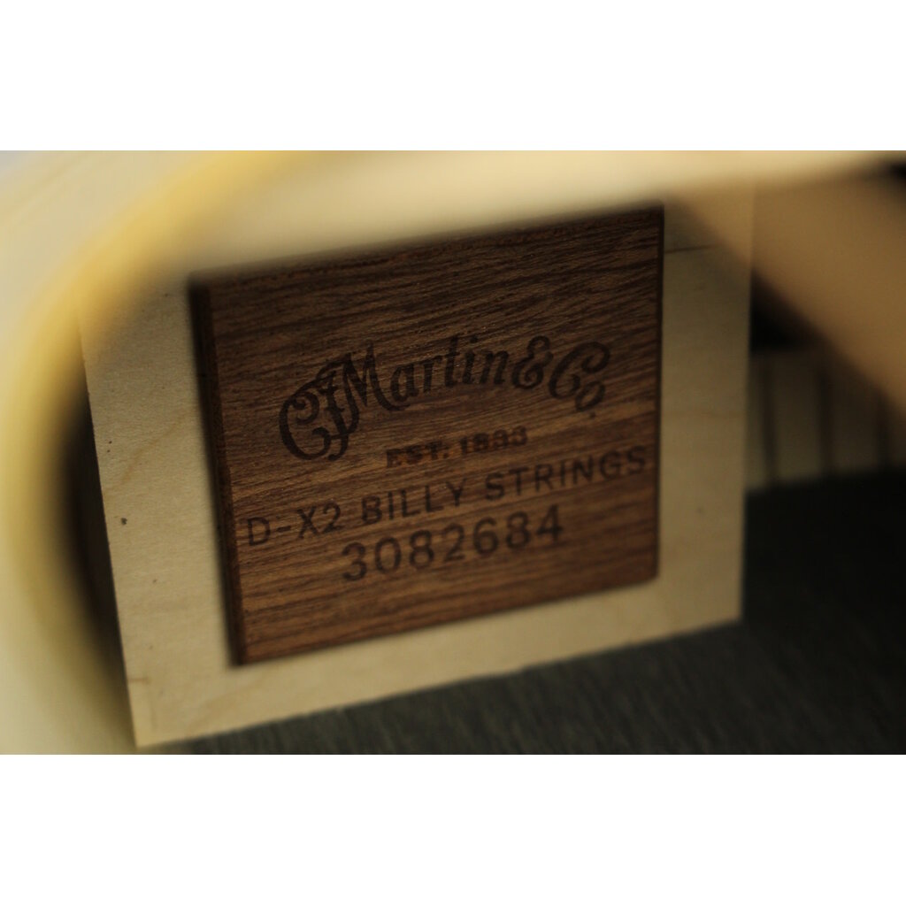 Martin NEW Martin D-X2E Billy Strings - Natural (684)