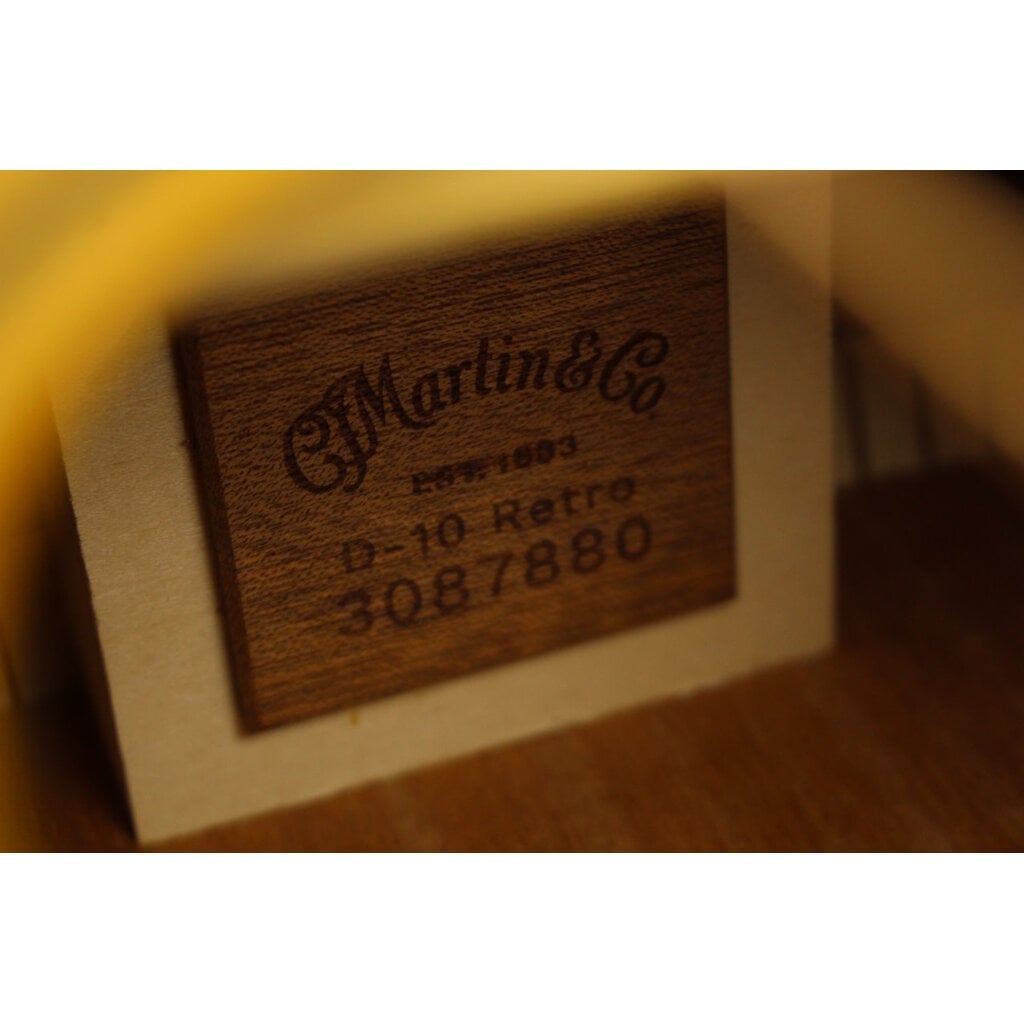 Martin NEW Martin Road Series D-10E Retro - Natural (880)