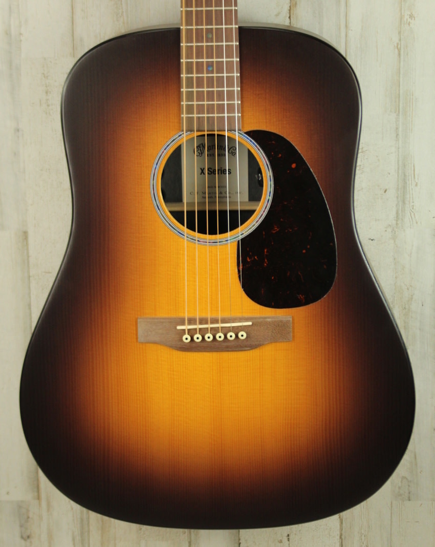 Martin D-X2e　Burst NEW Martin D-X2E - Ziricote Burst (738) - Mountain Music Exchange