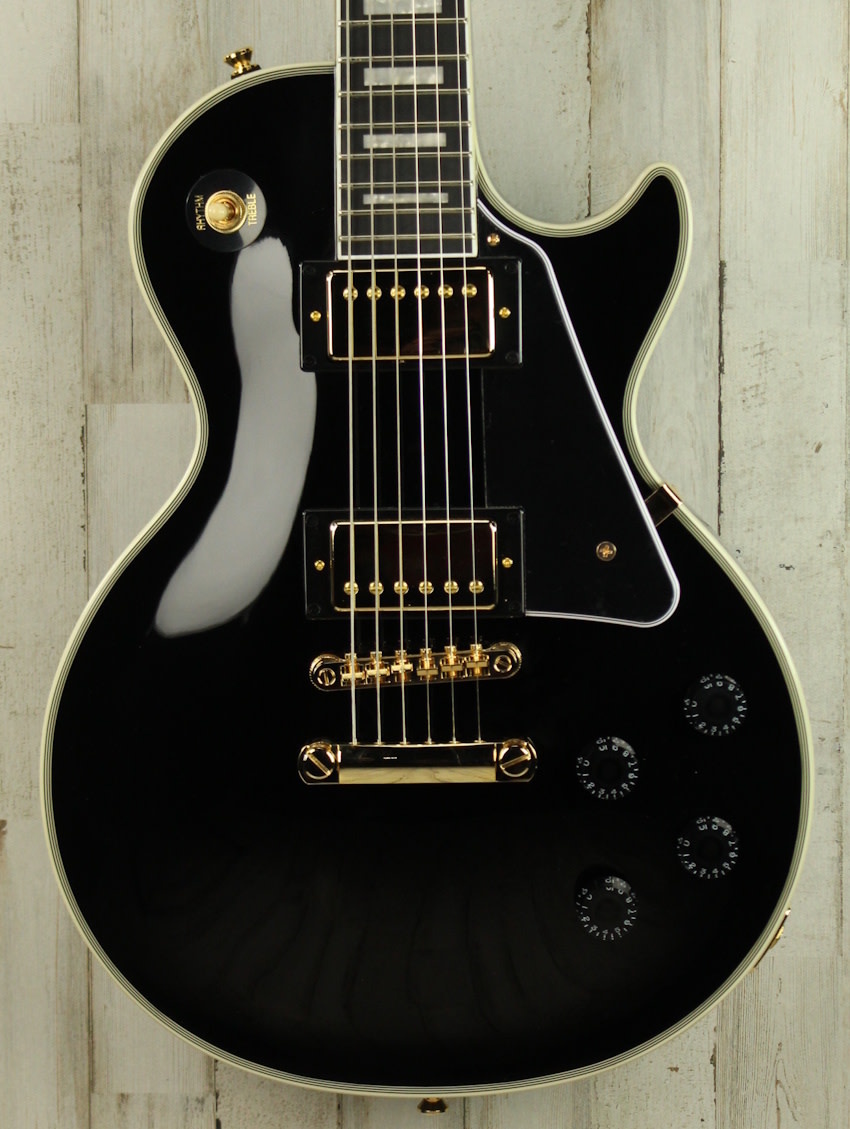 DEMO Epiphone Les Paul Custom - Ebony (114) - Mountain Music Exchange