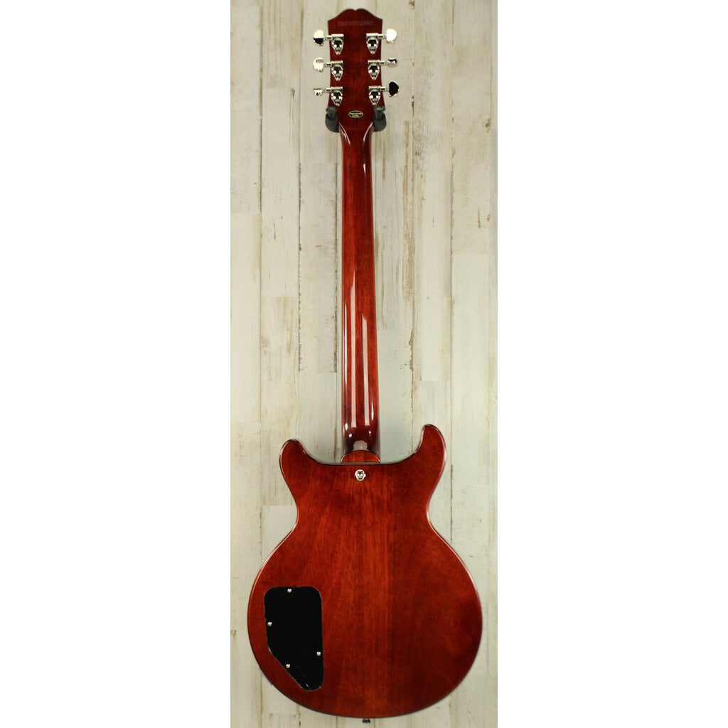 Epiphone DEMO Epiphone Les Paul Special Double Cut Figured - Bourbon Burst (582)