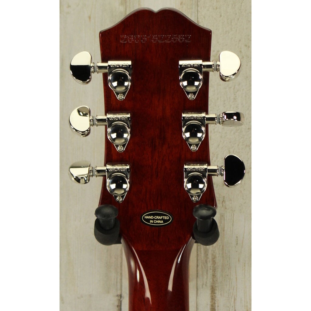 Epiphone DEMO Epiphone Les Paul Special Double Cut Figured - Bourbon Burst (582)