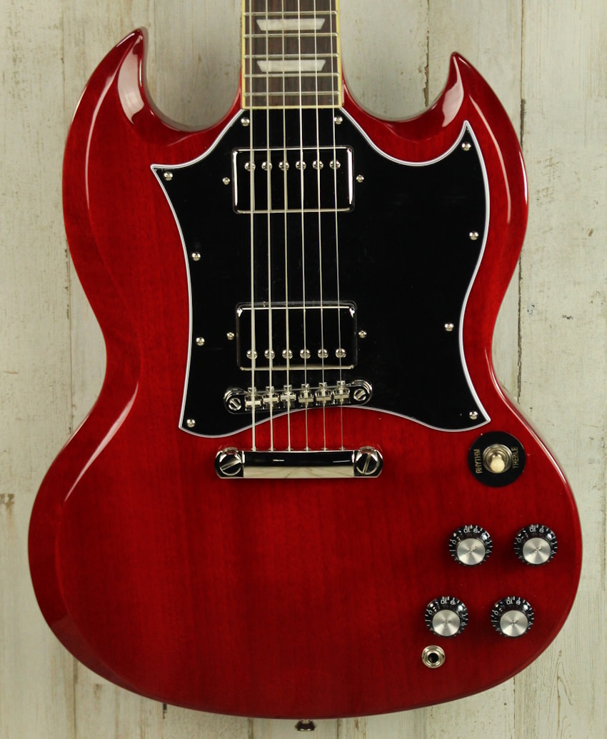 DEMO Epiphone SG Standard - Cherry (328) - Mountain Music Exchange