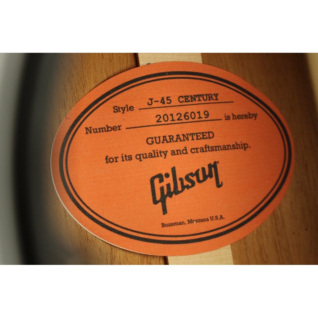 Gibson USED 2026 Gibson J-45 Century (019)
