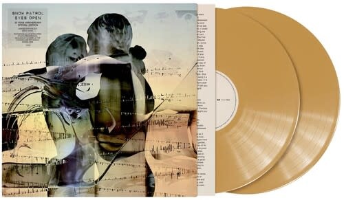 NEW Snow Patrol-Eyes Open (20 Year Anniversary)-2xLP Gold Vinyl