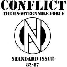 Vinyl NEW Conflict-Standard Issue 82-87 - LP Black & White Splatter Vinyl
