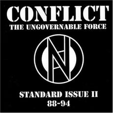 Vinyl NEW Conflict- Standard Issue II 88-94 -LP  White & Black Splatter Vinyl