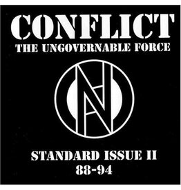 Vinyl NEW Conflict- Standard Issue II 88-94 -LP  White & Black Splatter Vinyl
