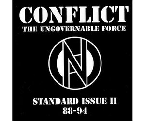 NEW Conflict- Standars Issue II 88-94 -LP White & Black Splatter