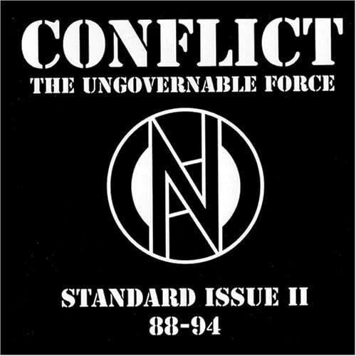 NEW Conflict- Standars Issue II 88-94 -LP White & Black Splatter