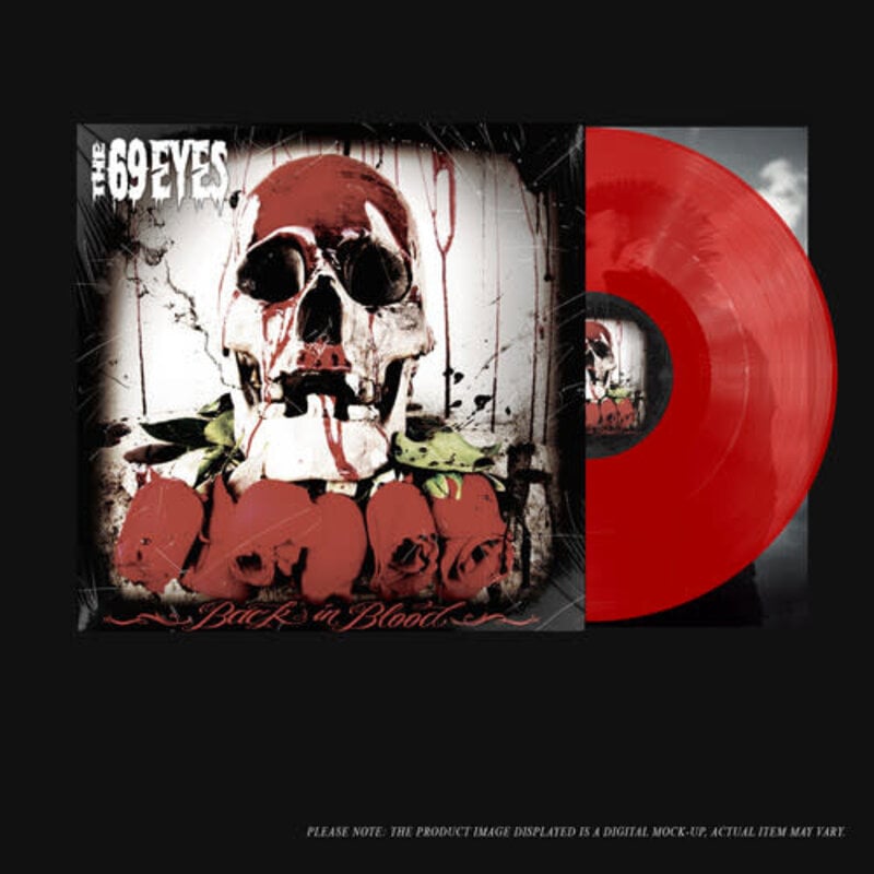 Vinyl NEW The 69 Eyes- Back In Blood-LP Red Vinyl