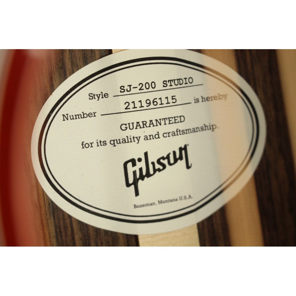 Gibson USED 2026 Gibson J-200 Studio Rosewood (115)
