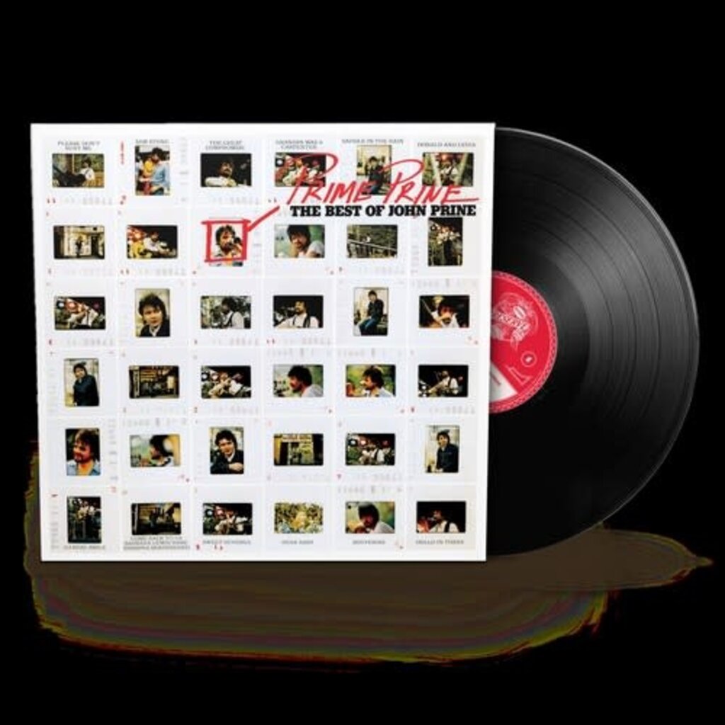 Vinyl NEW John Prine-Prime Prine-LP Black Vinyl