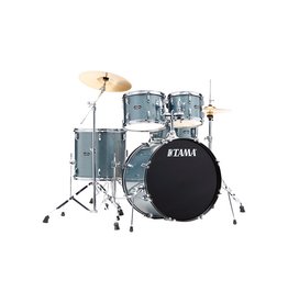 Tama NEW Tama Stagestar 5 Piece Complete Drum Set - Sea Blue Mist