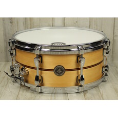 Tama DEMO Tama Starphonic Spruce Snare - 6"x14" - Satin Natural