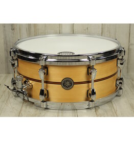 Tama DEMO Tama Starphonic Spruce Snare - 6"x14" - Satin Natural