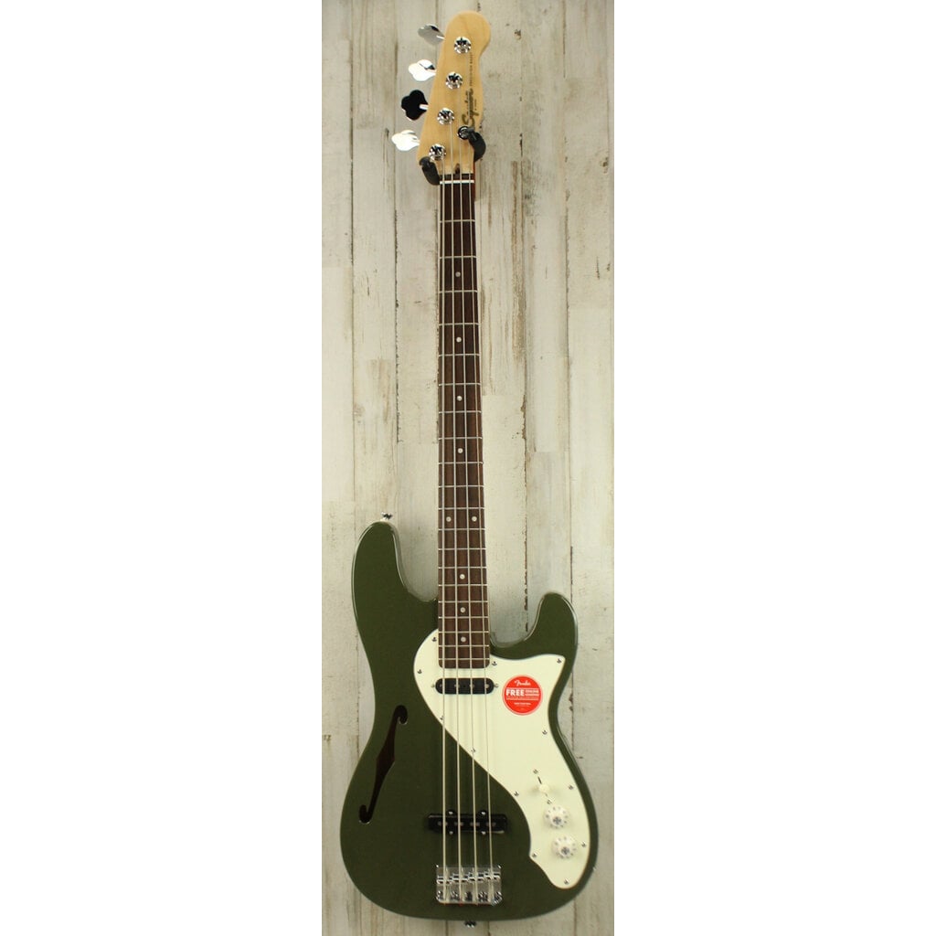 Squier DEMO Squier Paranormal Precision Bass Thinline SJ - Olive (249)