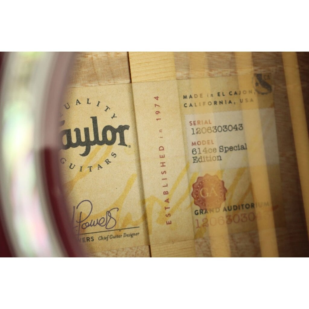 Taylor USED 2023 Taylor 614ce Special Edition (043)