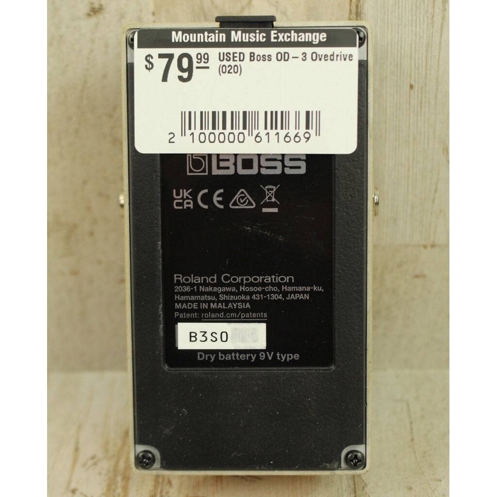 Boss USED Boss OD-3 Ovedrive (020)
