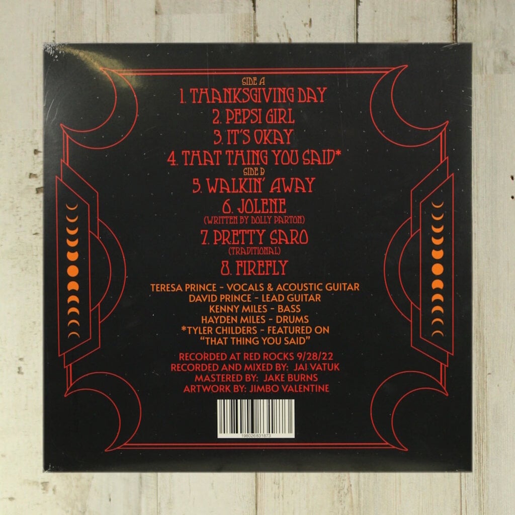 Local Music NEW Luna and the Mountain Jets - Live at Red Rocks - LP