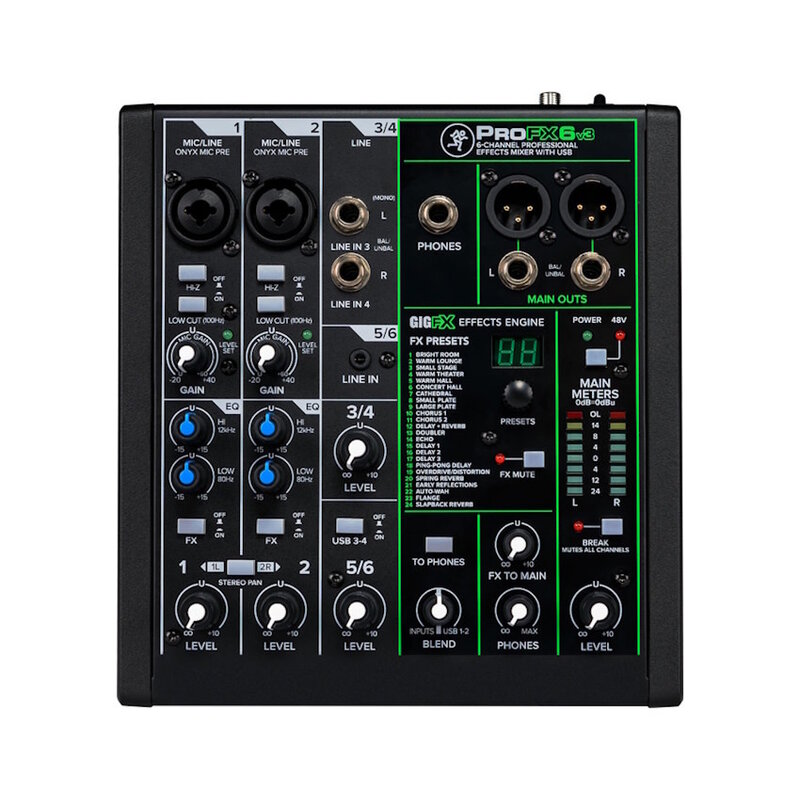 Mackie NEW Mackie ProFX6v3