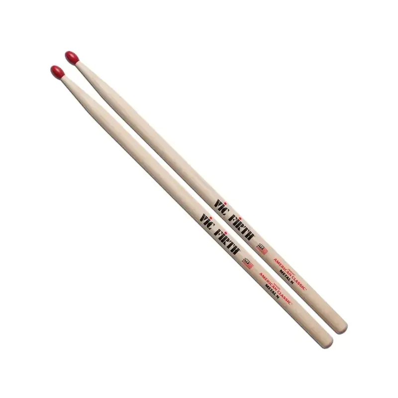 Vic Firth NEW Vic Firth American Classic Drumsticks - Metal - Nylon Tip