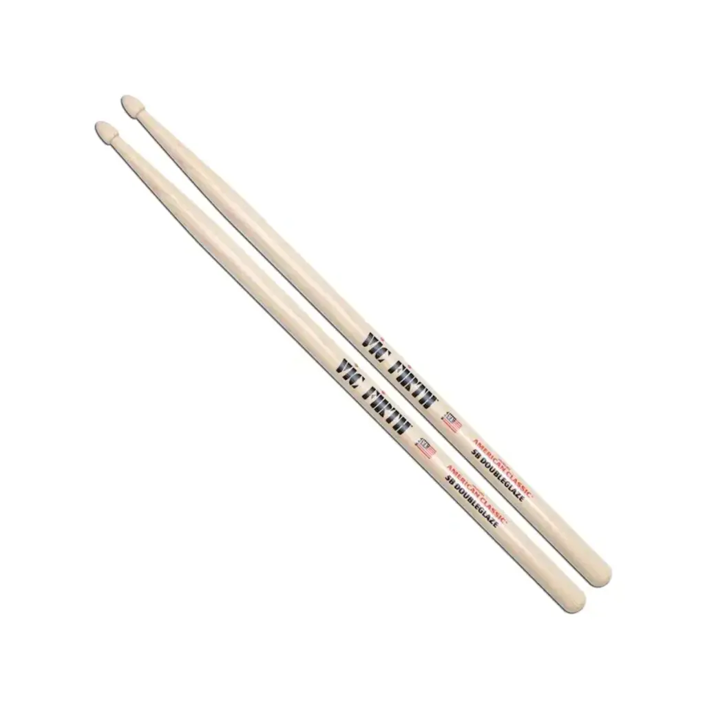 Vic Firth NEW Vic Firth American Classic Drumsticks - 5B - Wood Tip - Double Glaze