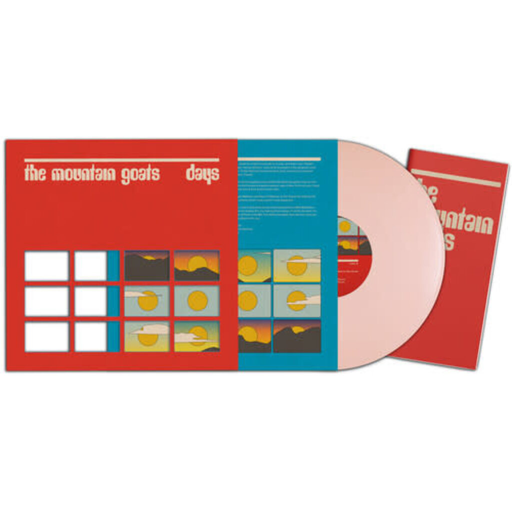Vinyl NEW Mountain Goats-Days-LP Pink